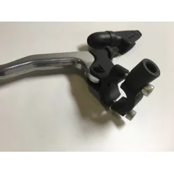 Description Clean universal Domino clutch lever made out of aluminium. 
