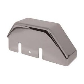 elsey-hayes rear master cylinder cover Chrome plated. L79-84 FL; 86-99 FLST; 80-82 FXWG, FLT/Touring