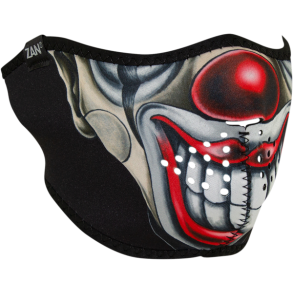 Half Mask, Neoprene, Skull Face CHICANO CLOWN 969940m