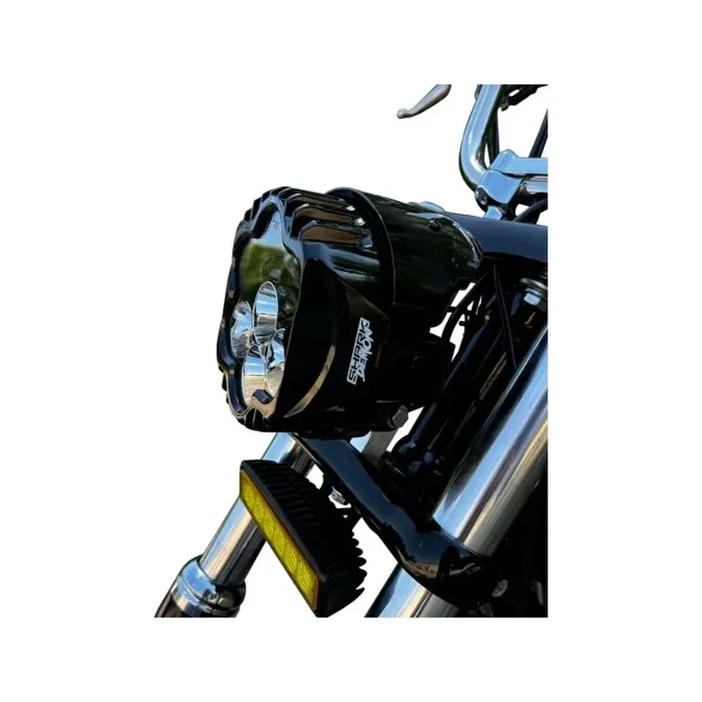 Custom Dynamics, 5-3/4" Shark Demon LED headlamp kit