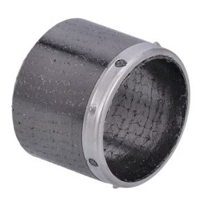 Gasket, muffler to header pipe Softail: 18-24 FLSB with 2-1 exhaust (NU). Trikes: 21-25 Trikes