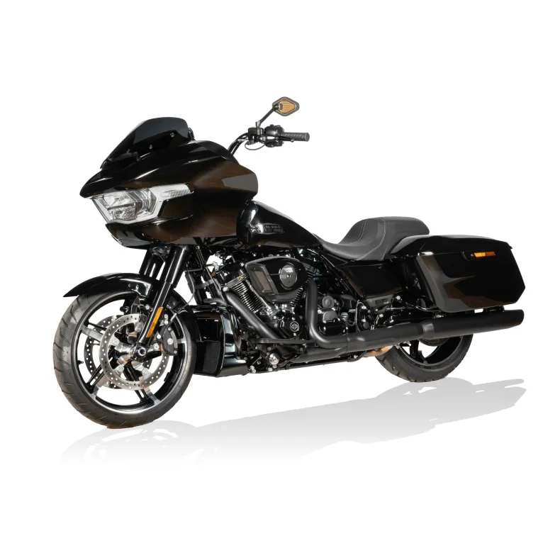 GILLES  MIRROR ADJUSTABLE LONG STEM BLACK/GOLD