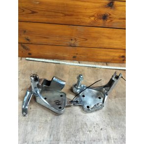 2000 op softail fremrykker konsoler i chrome