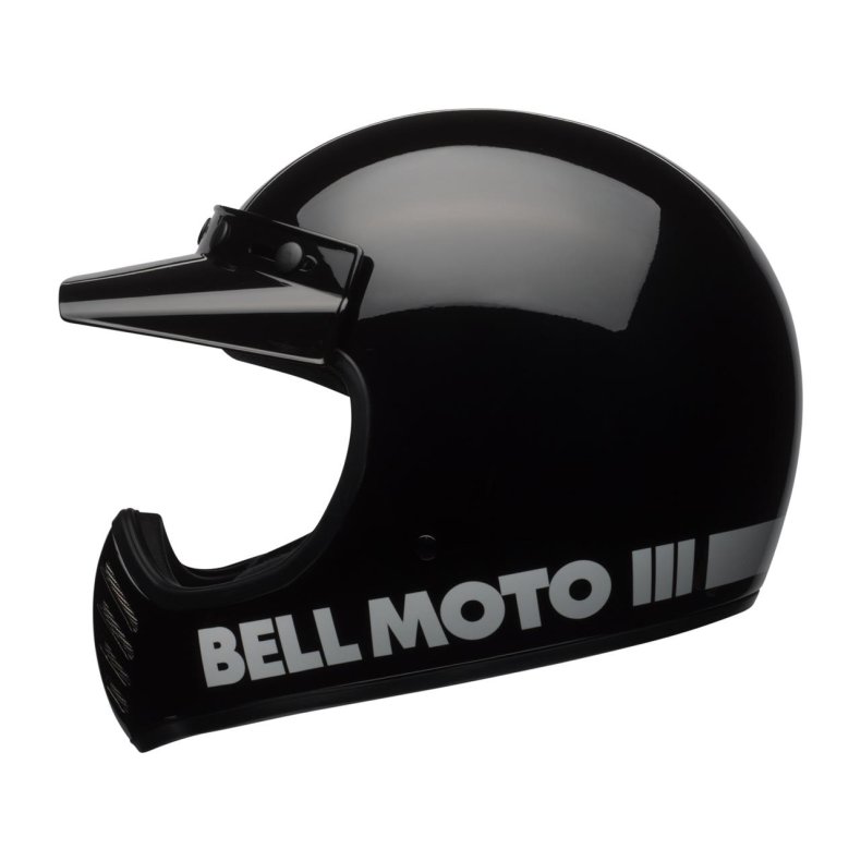 BELL Moto-3 Helmet - Classic Black