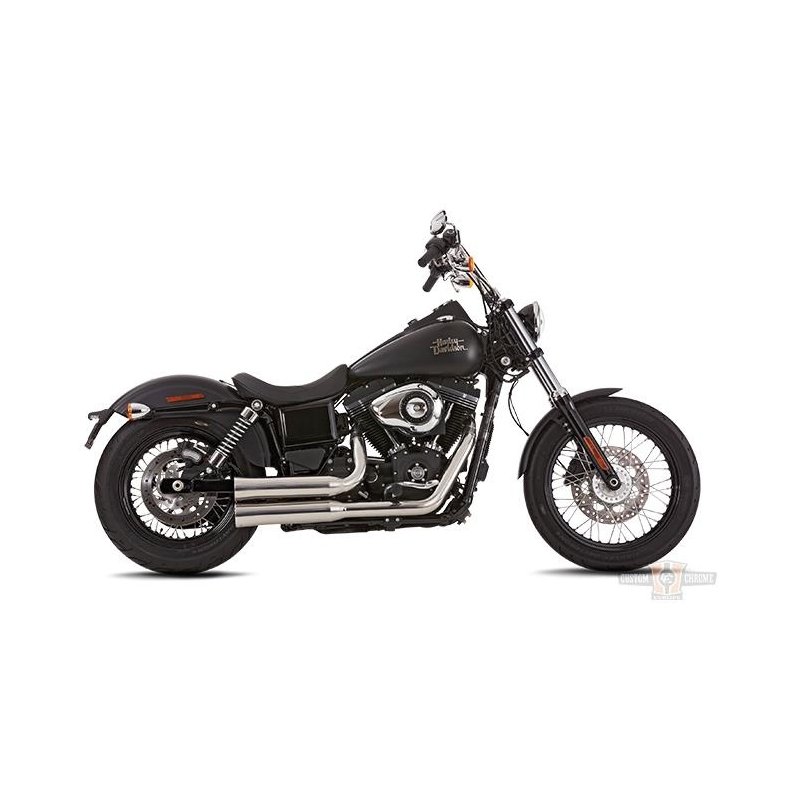Falcon Double Groove udstdning, E-godkendt. Softail.