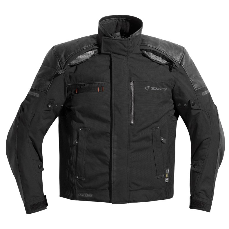 Difi Firenze 2 motorcycle jacket Black