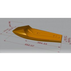 STREET TRACKER SDE VINTAGE BROWN / YELLOW 130