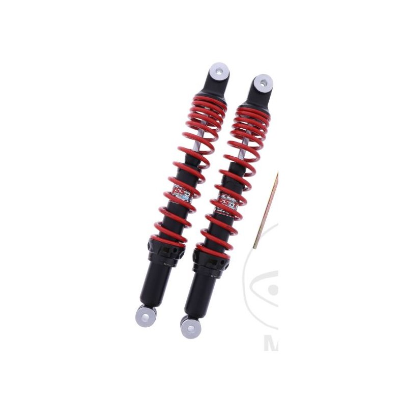 YSS d�mpere. passer bla. front p� en Ellert og Piaggio 