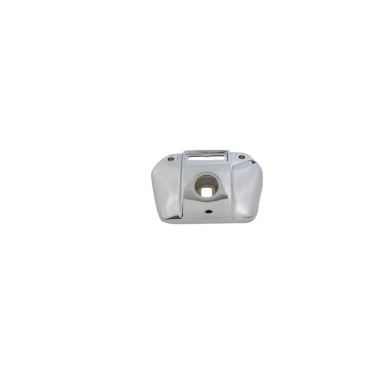 Fxd, FXR, XL headlamp mounting bracket. slotted-hole. Chrome
