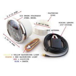 GPS Kilometerteller Inbouw 85MM