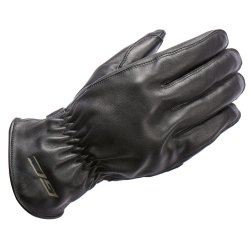 Lderhandsker med kevlar  til god pris, sort eller gul