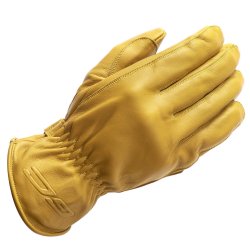 Lderhandsker med kevlar  til god pris, sort eller gul