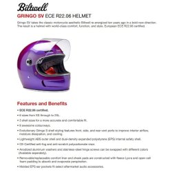 BILTWELL GRINGO SV HELMET SIERRA GREEN