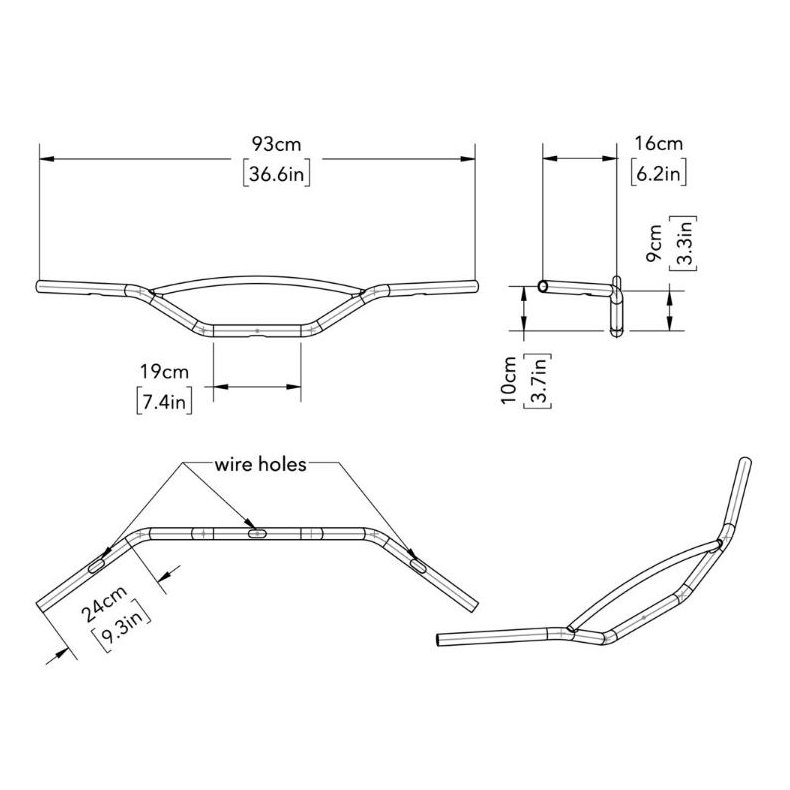 Handlebar New Hollywood by Paughco