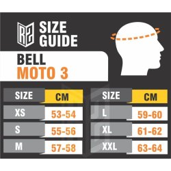 BELL Moto-3 Helmet - Classic Black