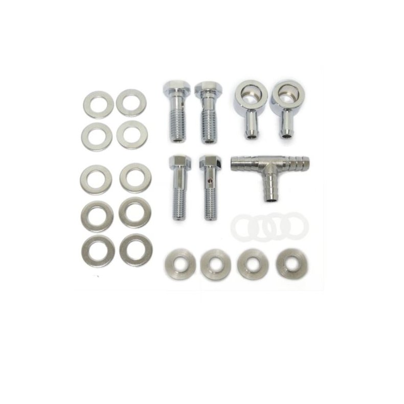 Air cleaner breather bolt &amp; banjo kit Evo, Tc.