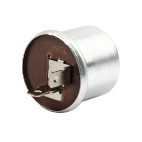 H-D style hazard light flasher. round