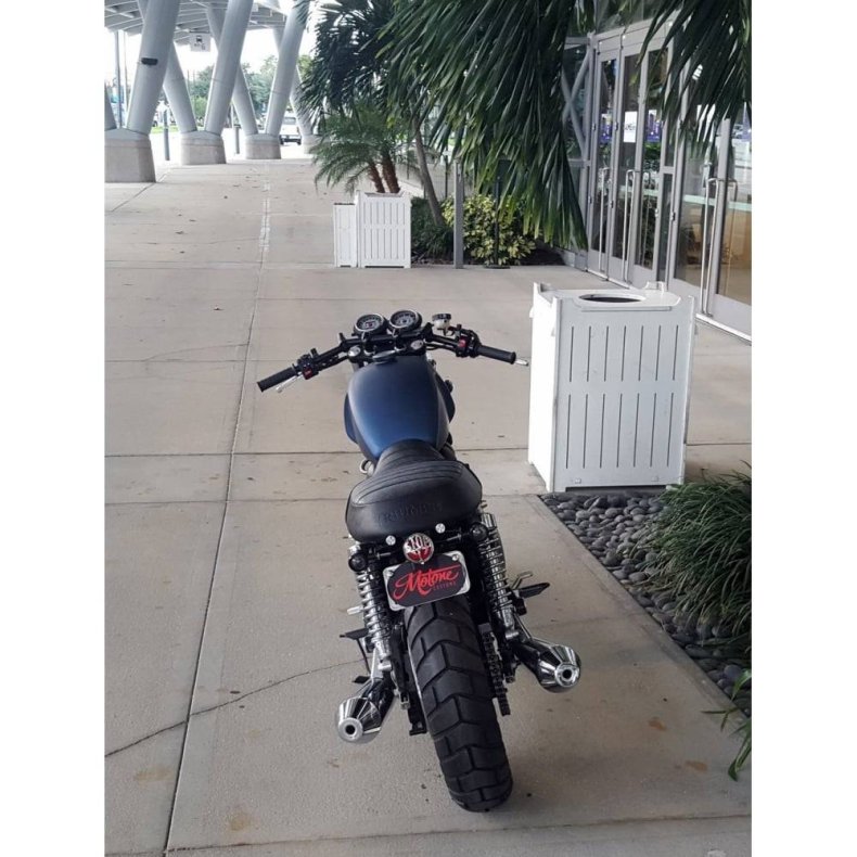 MOTONE CUSTOM ALUMINIUM BENZINETANK - EFI - RAW