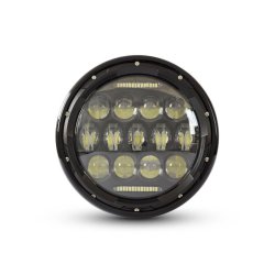7" MULTI PROJECTOR LED HEADLIGHT BLACK
