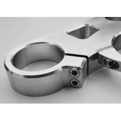 BMW K100 RS K100 RT 1982 - 1991 TRIPLE CLAMP WITH 64 MM GAP FOR SPEEDO