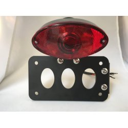 SIDEMOUNT + LIGHTING TYPE OVAL BLACK