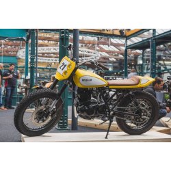 FLAT TRACKER SDE VINTAGE BLACK / RED "V FOR VENDETTA