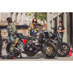 FLAT TRACKER SDE VINTAGE BLACK / RED "V FOR VENDETTA