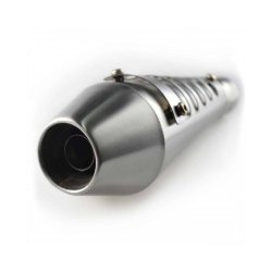 51MM HND LAVET RUSTFRI SCRAMBLER MUFFLER