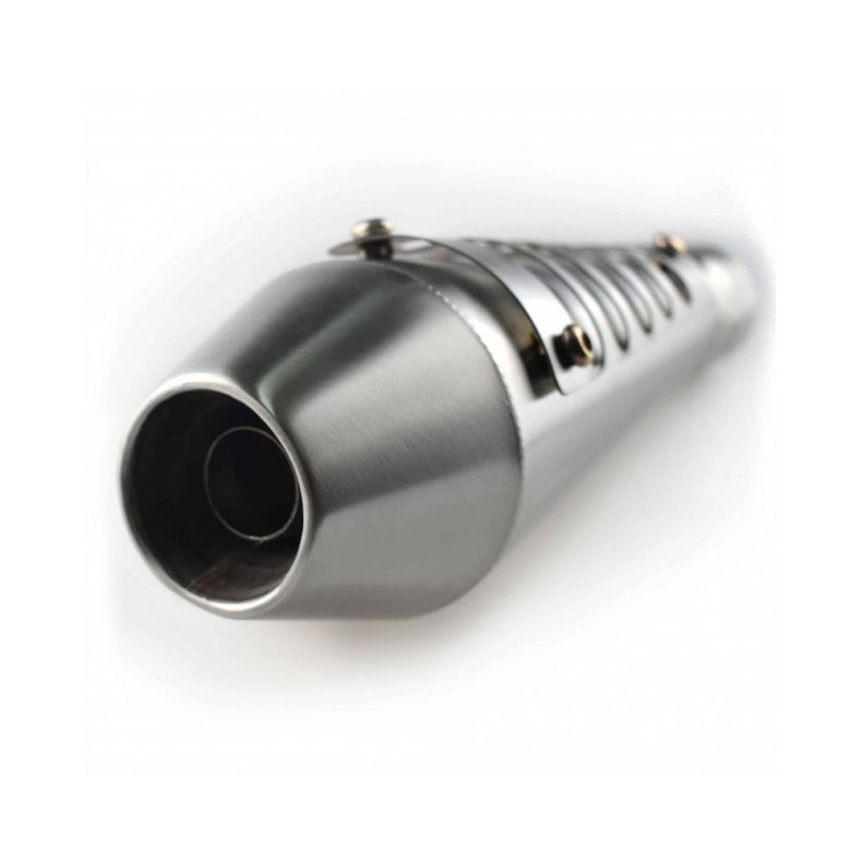 51MM HND LAVET RUSTFRI SCRAMBLER MUFFLER