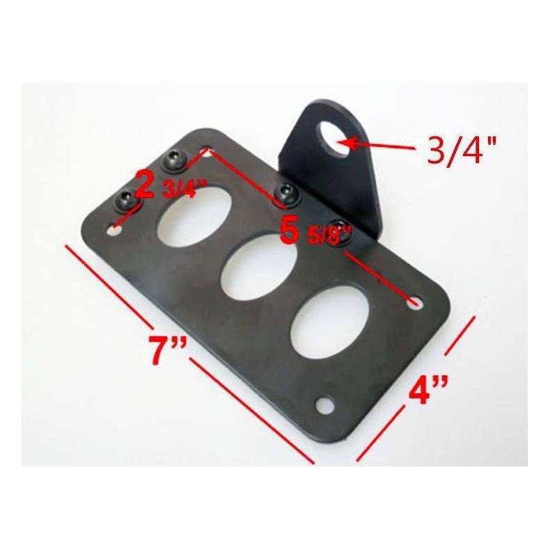 SIDEMOUNT + LIGHTING TYPE MILLER STOP