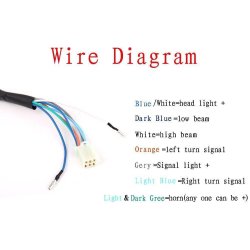 22MM ALUMINIUM MULTIFUNCTIONAL HANDLE-BAR SWITCH TYPE 2
