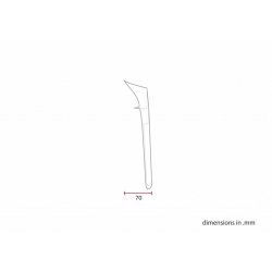 VINTAGE SIDE NUMBER PLATES