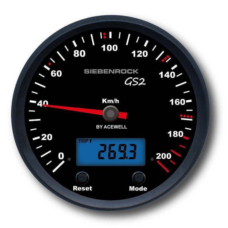 SPEEDOMETER GS2 FOR R 65GS R 80G/S R 80/100 GS UP TO 9/90, R80 GS BASIC ''PLUG AND PLAY''