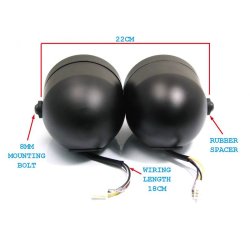 TWIN HEADLIGHT MAT SORT