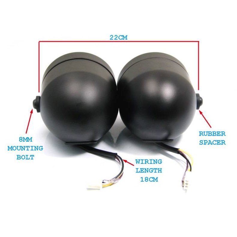 TWIN HEADLIGHT MAT SORT