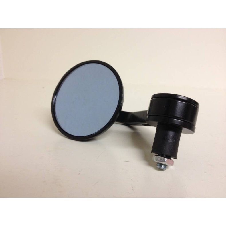 BLACK BAR END MIRRORS FOR 7/8" OR 22MM BARS