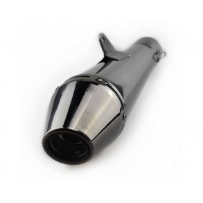 HANDMADE TYPE 4 GP SILENCER (DARK STAINLESS)