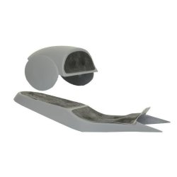 BMW K75 K100 FIBERGLASS SEAT MOD3