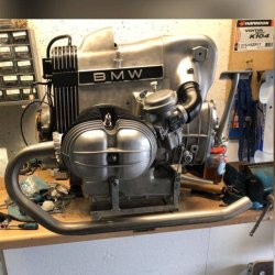 35MM BMW-R HEADER SET R2V STAINLESS STEEL R45 &amp; R65