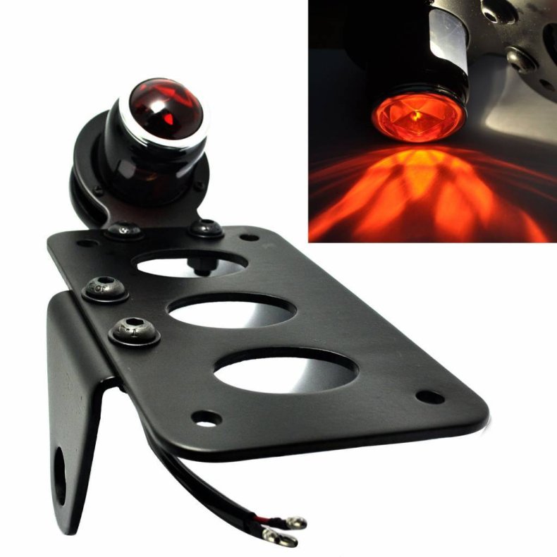 SIDEMOUNT + LIGHTING TYPE LUCAS BLACK