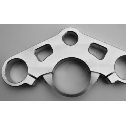 BMW K100 RS K100 RT 1982 - 1991 TRIPLE CLAMP WITH 64 MM GAP FOR SPEEDO