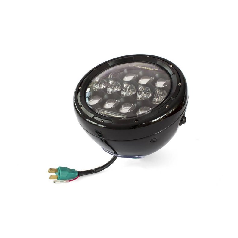 7" MULTI PROJECTOR LED HEADLIGHT BLACK