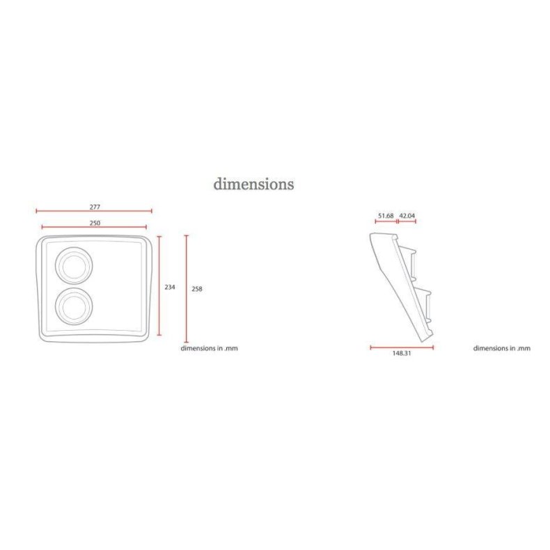 FLAT TRACKER FAIRING 