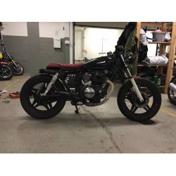 CB STYLE FUEL TANK WITH ACCESSOIRES TYPE 5