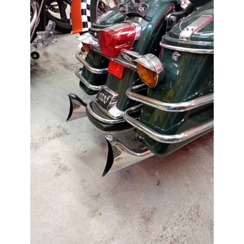harley davidson flh 1979. 86900kr med afgift. 