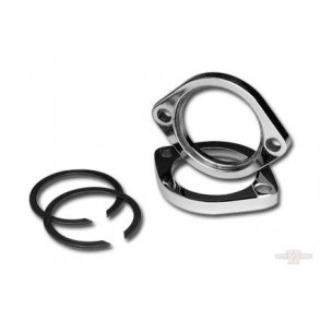 Chrome Exhaust Flange Kit