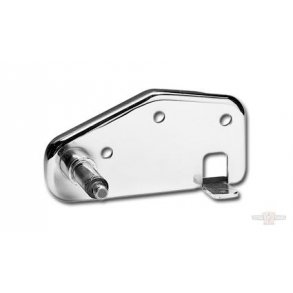 BRAKE PEDAL PLATE Chrome Fits: 73-79 FL Shovel