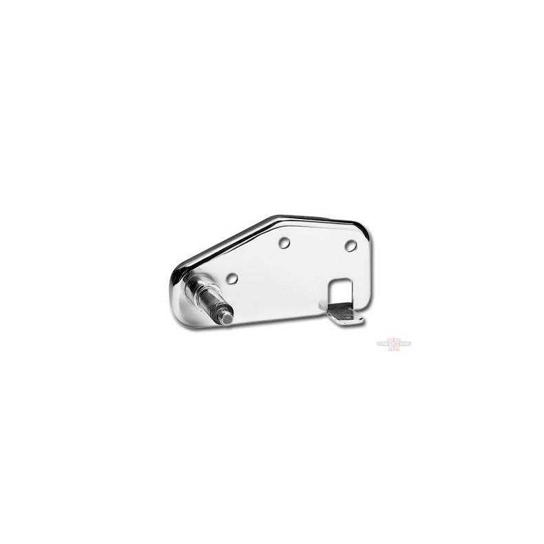 BRAKE PEDAL PLATE Chrome Fits: 73-79 FL Shovel