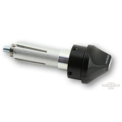 Highsider Flight LED Bar End Turn Signal, Dark Glas, Black