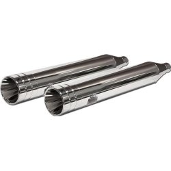 Slip On Exhaust System Touring Big Shot Chrome/Chrome, Mode Switch Clutch Housing Black